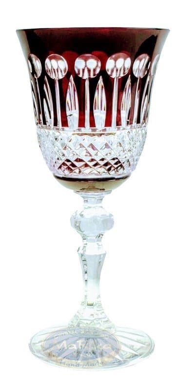 Rubinkristallvinglas 170 ml franska