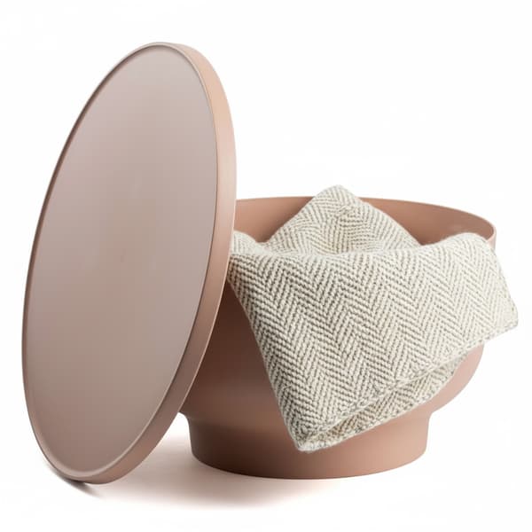 Minimalistisk OTTO2 bord, pudderrosa