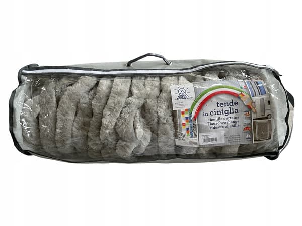 DØRGARDIN KATTEFRYNSE GRÅ 56x205 cm U51