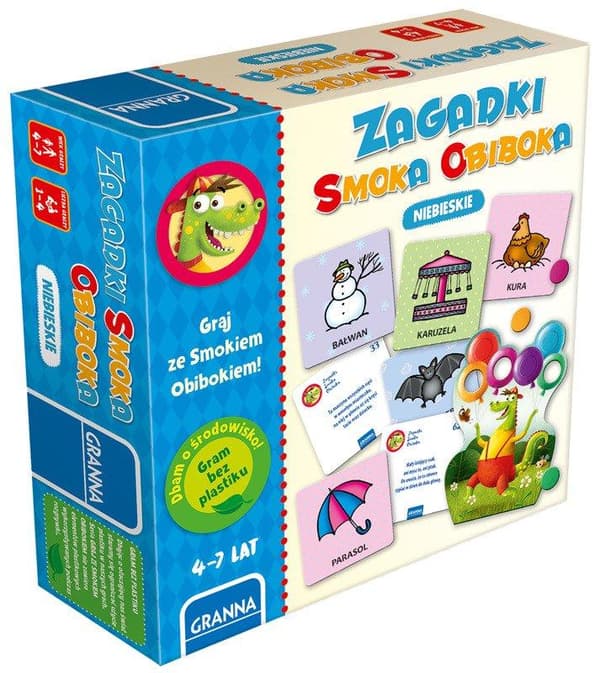 Dragon Slacker's Puslespil Blå GRANNA