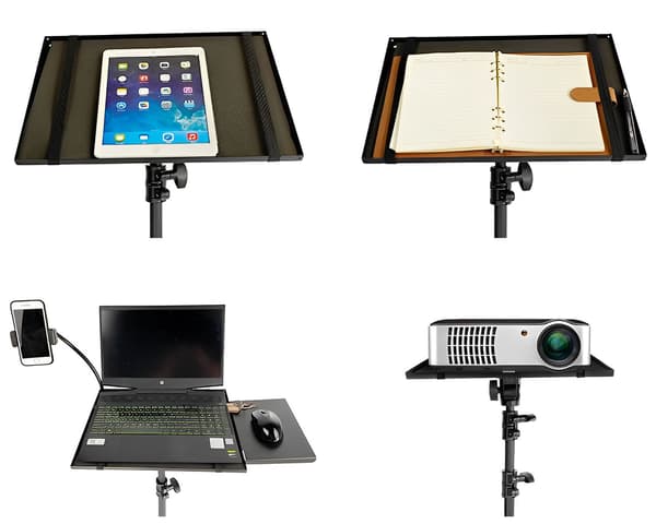 MOZ PL1 tripod til bærbar computer og projektor