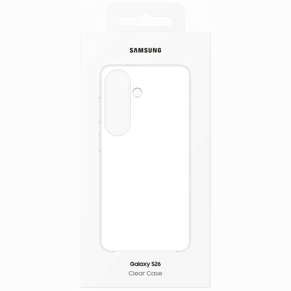 Samsung Clear Case för Galaxy S26 Transparent