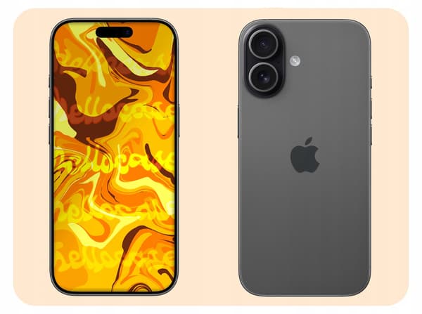 Etui til IPHONE 17 SMART MAGNET LUKKET TEGNEBOG SORT + GLAS