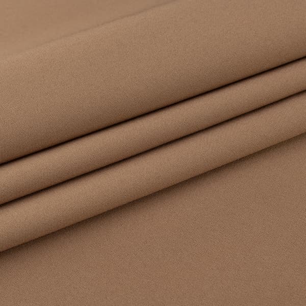 Panama stof mørk beige