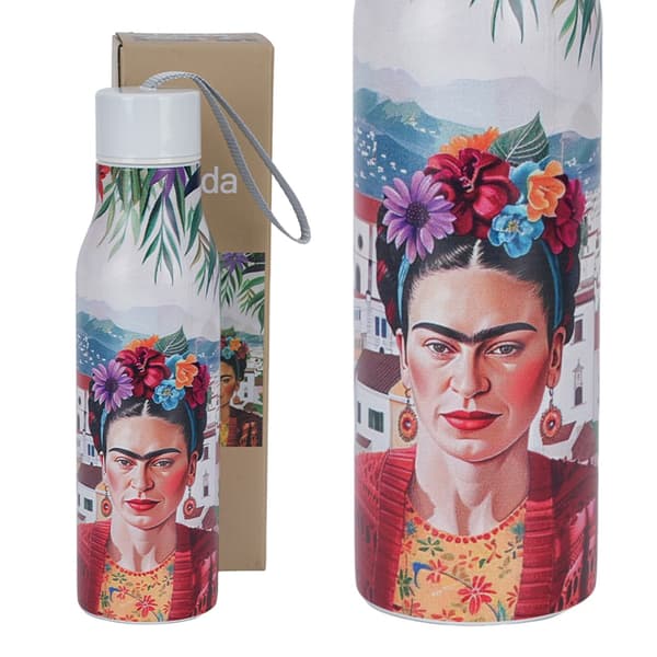 Frida Mexican Art punainen termospullo