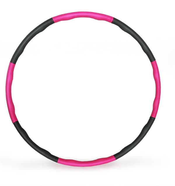 Sammenklappelig hulahopring med massagefunktion.