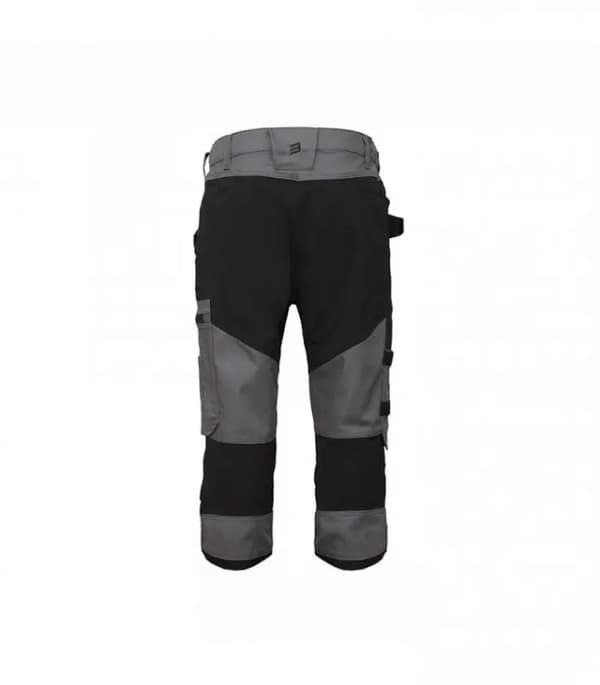MASHUP BoSafety arbejdsshorts med elastiske detaljer, grå 64