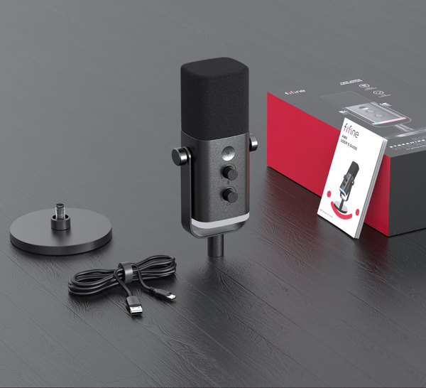 Fifine AM8 XLR/USB dynamisk mikrofon