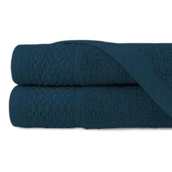 Solano bomullshandduk 50x90 marinblå