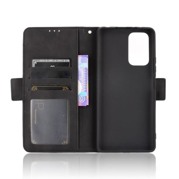 Flip-cover til Xiaomi Redmi Note 10 Pro, kortholder, sort