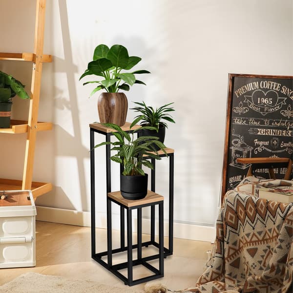 Munir Craft sort stående blomsterstander