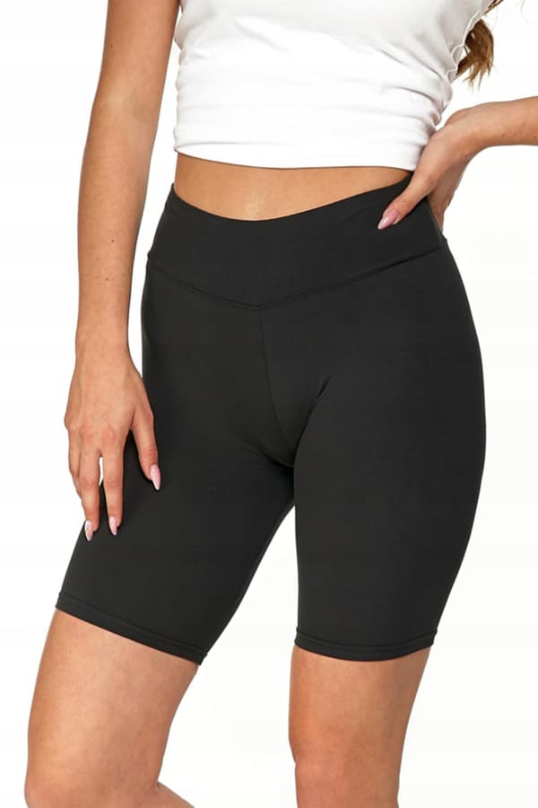MORAJ 3XL sorte højtaljede cykelshorts