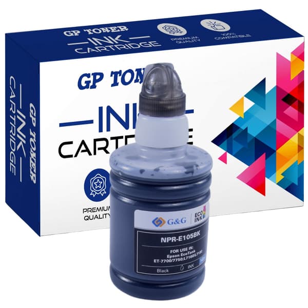Muste Epson E105BK GP -tulostimeen