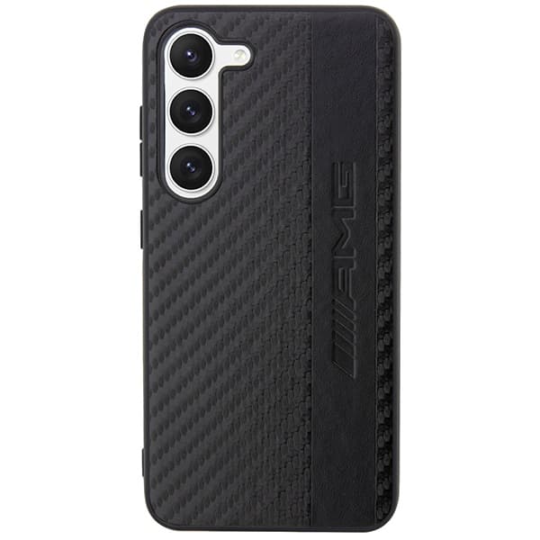 AMG AMHCS23SBLSCA S23 S911 sort/sort hårdt kabinet Carbon Stripe&Embossed
