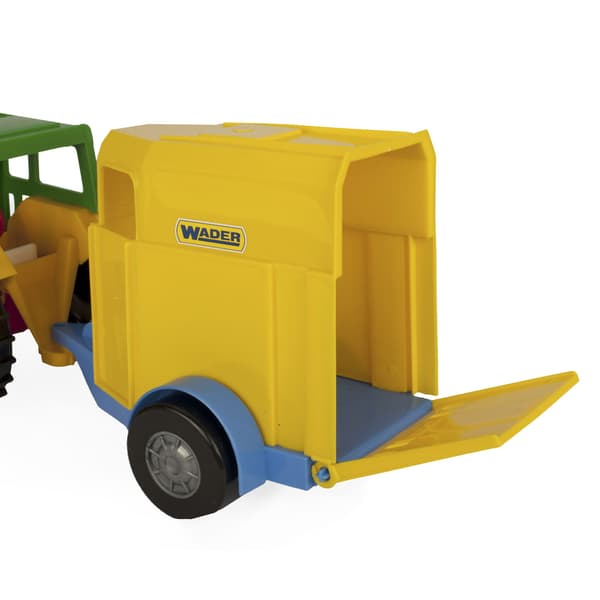 Traktor med hästsläp 35003