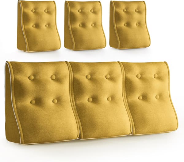 Modulär ergonomisk kudde - Gul Modulär ergonomisk kudde - Gul 40 cm