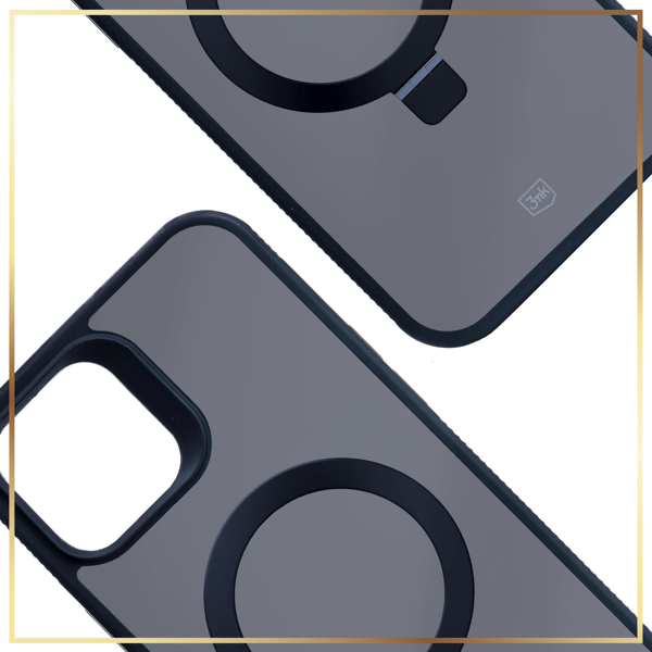 3mk Smoke Case Mag&Stand-skal för iPhone 14 Plus