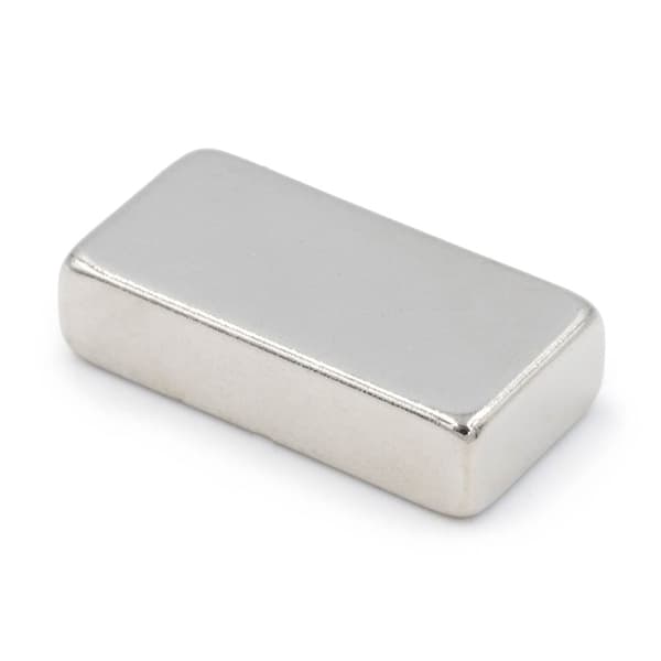 NEODYMIUM MAGNET 20x10x5 mm STÆRK PLADE Stang, Rektangulær, HUNTER