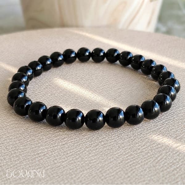 Obsidian armband