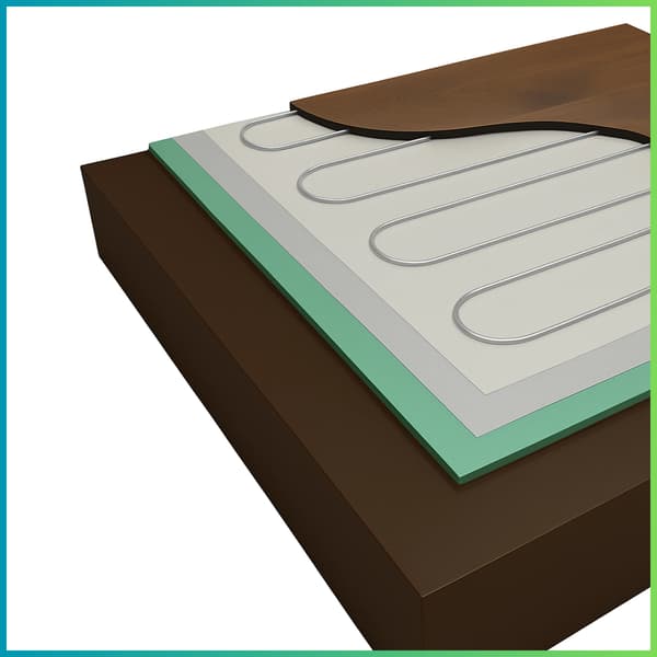 Varmemåtte til paneler 150W - 10 m2 ergowave