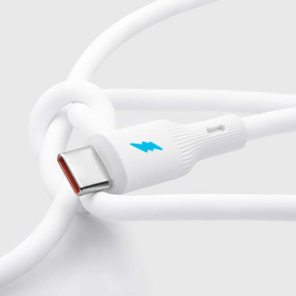USB-C-/USB-A-kaapeli 1,8 m AK-USB-60 silikoni