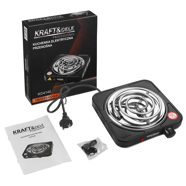 1500W elektrisk komfur KD4140