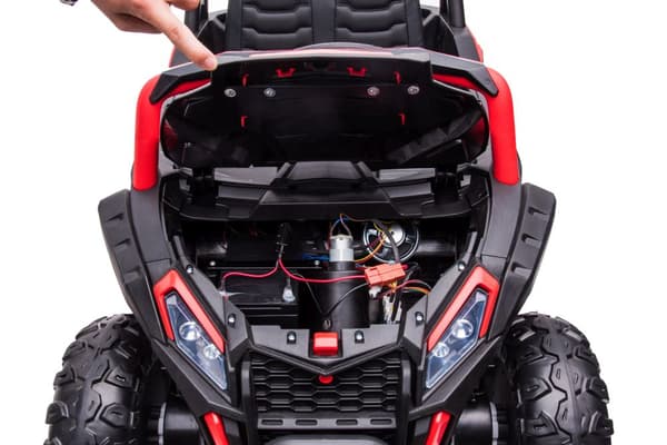 Batteridriven bil YSA036 Röd 4x4