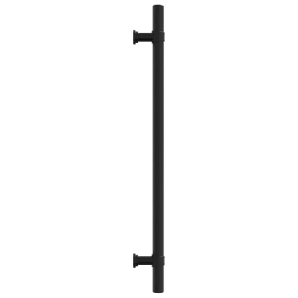 vidaXL skabsgreb 10 stk. sort 224 mm rustfrit stål