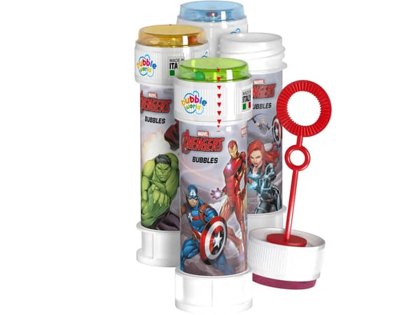 Marvel Avengers såpbubblor Iron Man Hulk Thor 60ml SPEL FÖR BARN