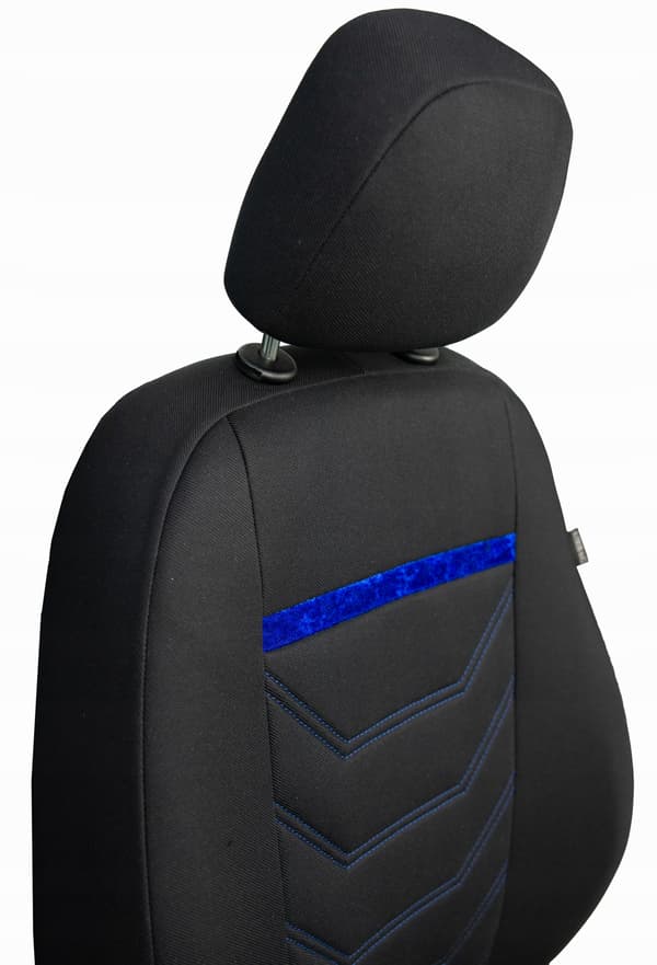 Velour Comfort Plus framsätesöverdrag 1+1