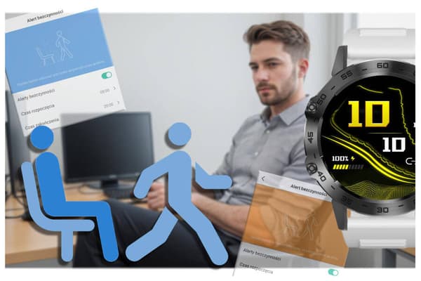 Smartwatch herr Gravity GT9-10 - Samtalsfunktion, blodtrycksmätare (sg021j)