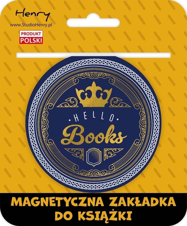 Hello Books magnetisk bollbokmärke 2