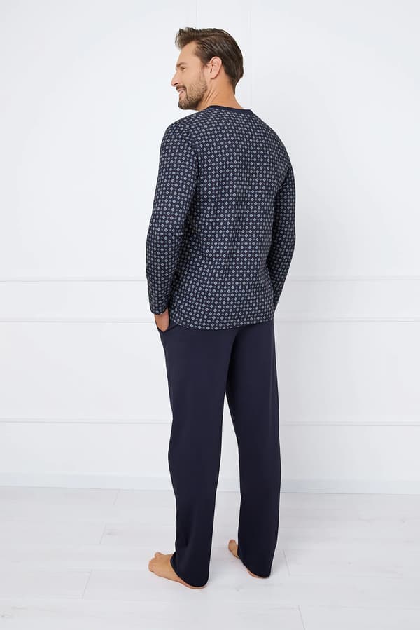 Herr långärmade pyjamasar, långbyxor Rajmund M