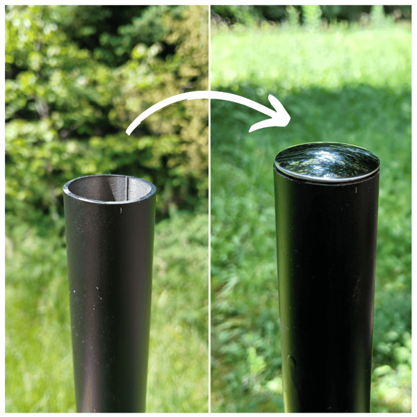 Krompläterad profilkåpa Fi22 20 ST