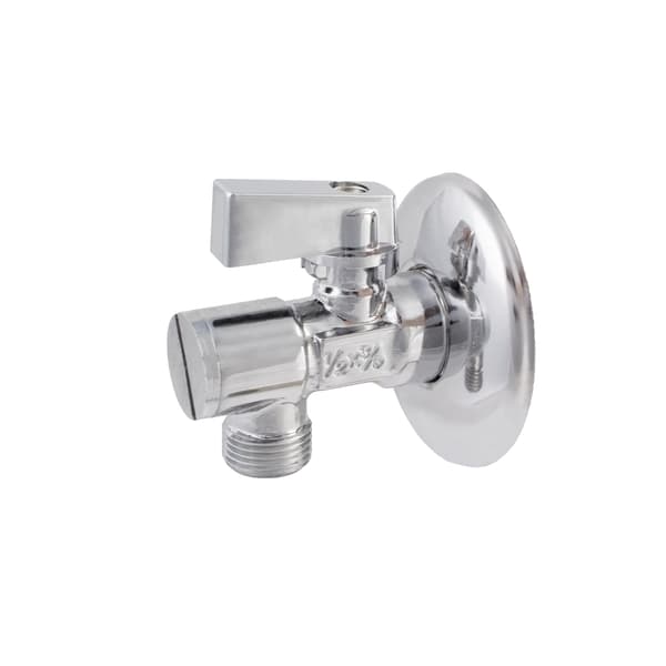 IDMAR Vinkelventil 1/2"x 1/2" kugle med filter