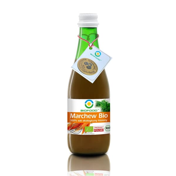 Gulerodsjuice 100% økologisk syltet 300 ml
