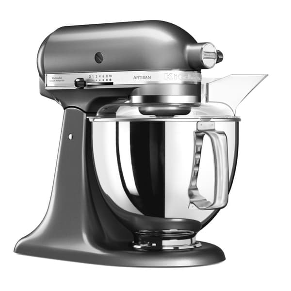 KitchenAid Artisan 5KSM175 4,8L Mixer KitchenAid Farve: Sølv Ask