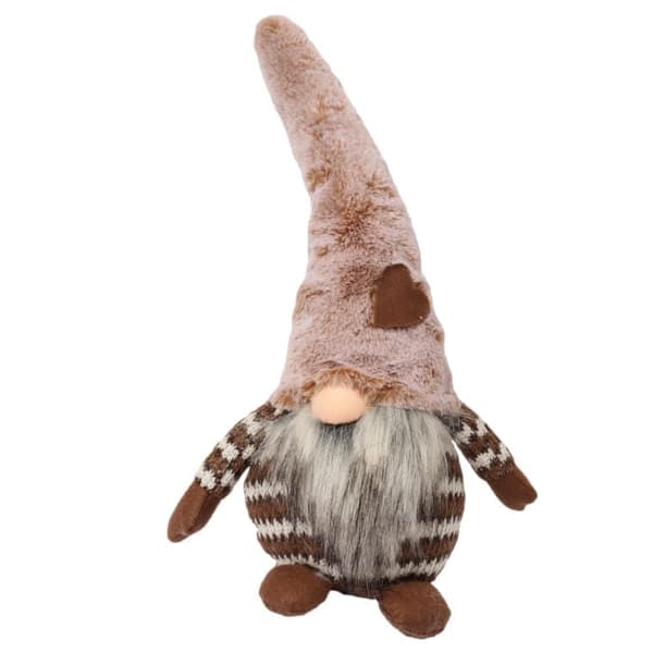 Plysch julemand brun 50 cm
