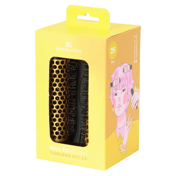 Olivia Garden MultiBrush Locktänger Kit - 25 mm