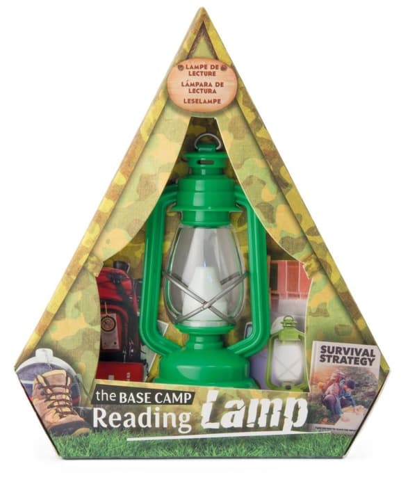 Base Camp Lamp grön läslampa