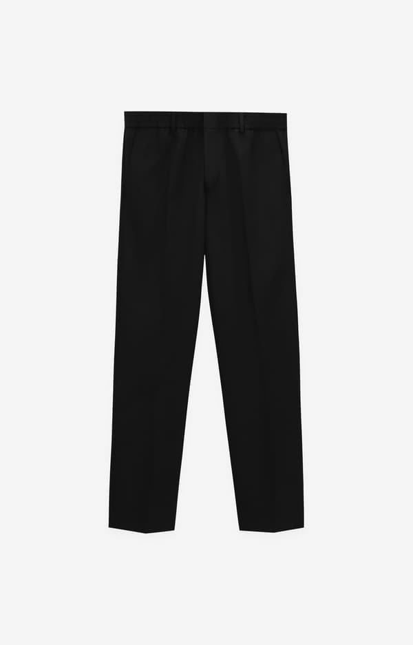 Sorte chinos med slim fit 52