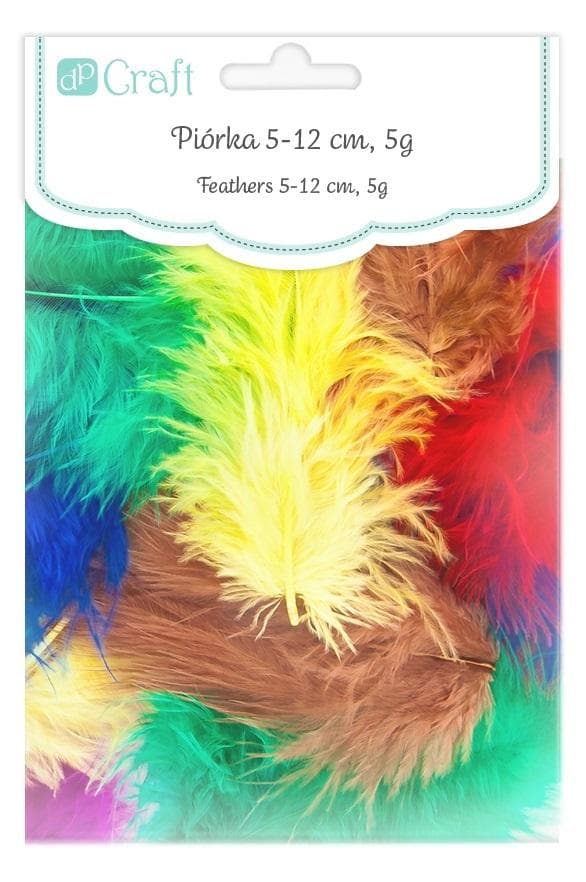 Basisfjer 5-12 cm 5 g