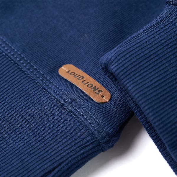 Børnesweatshirt, marineblå, 104