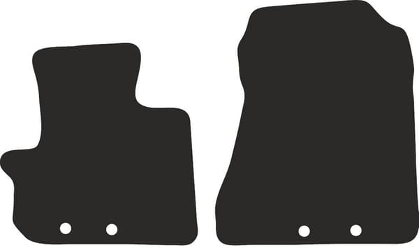 fram polyamid PREMIUM: Toyota IQ halvkombi 2009-