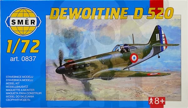 SMER0837 Dewoitine D-520