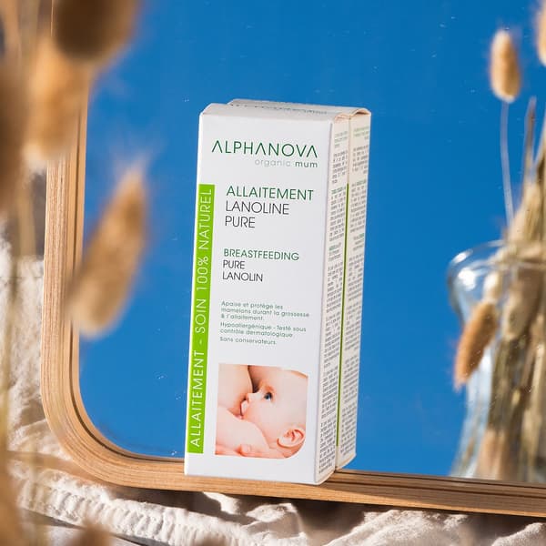 Lanolin mod vorter, 100% naturlig, 40 ml Alphanova Organic Mum