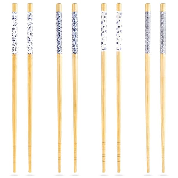 SUSHIPIKUT BAMBU-SÖÖMÄPUIKOT KIINALAISET 8 PALAA