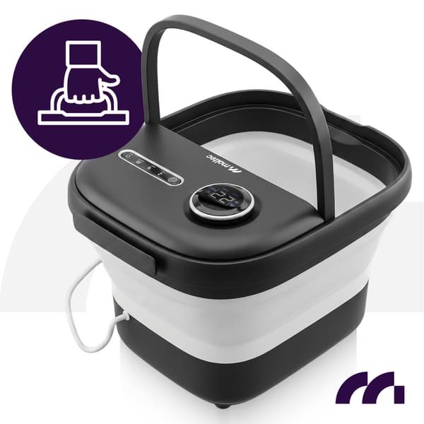 Vandfodmassageapparat Hydromassage til ben Varmeruller Timer Sammenklappelig PRO-Hydro500WS