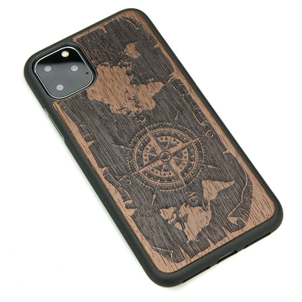 Träskal till iPhone 11 PRO MAX WIND ROSE MERBAU