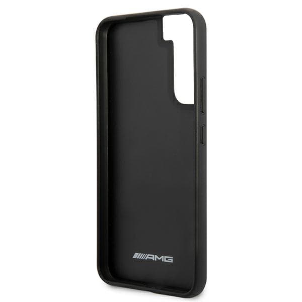 AMG Carbon Stripe&Embossed cover til Galaxy S22+, sort